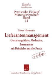 Cover von Lieferantenmanagement.