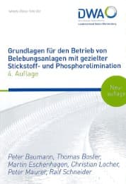 Cover von Grundlagen für den Betrieb von Belebungsanlagen mit gezielter Stickstoff- und Phosphorelimination