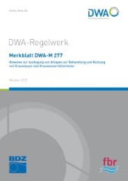 Cover von Merkblatt DWA-M 277 Hinweise zur Auslegung von Anlagen zur Behandlung und Nutzung von Grauwasser und Grauwasserteilströmen