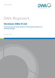 Cover von Merkblatt DWA-M 260 Visualisierung und Auswertung von Prozessinformationen auf Abwasseranlagen