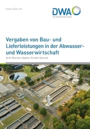 Cover von Vergaben von Bau- und Lieferleistungen in der Abwasser- und Wasserwirtschaft