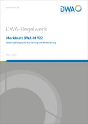 Cover von Merkblatt DWA-M 922 Bodenhydrologische Kartierung und Modellierung
