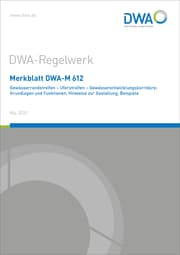 Cover von Merkblatt DWA-M 612 Gewässerrandstreifen - Uferstreifen - Gewässerentwicklungskorridore: Grundlagen und Funktionen, Hinweise zur Gestaltung, Beispiele