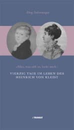 Cover von Vierzig Tage im Leben des Heinrich von Kleist