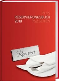 Cover von Reservierungsbuch 'Plus' 2018