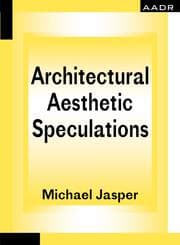 Cover von Architectural Aesthetic Speculations