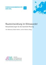 Cover von Raumentwicklung im Klimawandel