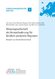 Cover von Wissensgesellschaft als Herausforderung für ländlich-periphere Regionen