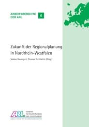 Cover von Zukunft der Regionalplanung in Nordrhein-Westfalen