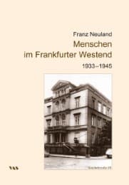 Cover von Menschen im Frankfurter Westend 1933-1945