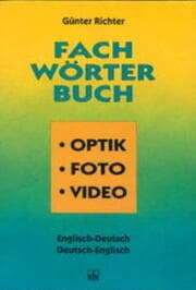 Cover von Fachwörterbuch Optik, Fotografie, Video