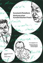 Cover von Kunstschriftstellerei