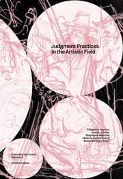Cover von Judgement Practices in the Artistic Field