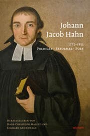 Cover von Johann Jacob Hahn 1773-1853
