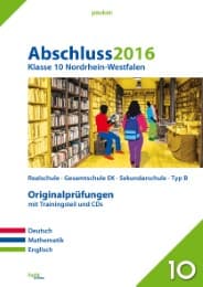 Cover von Abschluss 2016 - Realschule/Gesamtschule EK/Sekundarschule Typ B, NRW