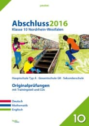 Cover von Abschluss 2016, Nordrhein-Westfalen, Hauptschule Typ A, Gesamtschule GK, Sekundarschule