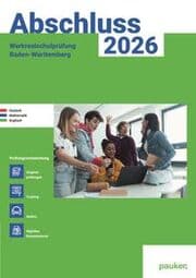 Cover von Abschluss 2026 - Werkrealschule Baden-Württemberg - Aufgabenband