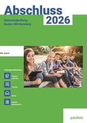 Cover von Abschluss 2026 - Realschule Baden-Württemberg - Aufgabenband