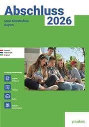Cover von Abschluss 2026 - Quali 9 Mittelschule Bayern - Aufgabenband