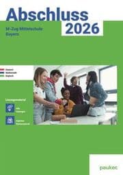 Cover von Abschluss 2026 - M-Zug Mittelschule Bayern - Lösungsband