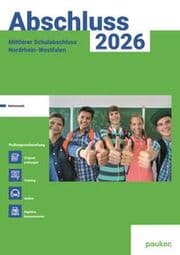 Cover von Abschluss 2026 - MSA Realschule NRW - Aufgabenband