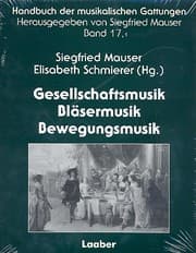 Cover von Gesellschaftsmusik, Bläsermusik, Bewegungsmusik