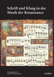 Cover von Schrift und Klang in der Musik der Renaissance