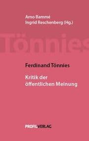 Cover von Ferdinand Tönnies: Kritik der öffentlichen Meinung