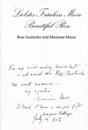 Cover von Liebstes Fräulein Moore - Beautiful Rose