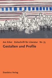 Cover von Am Erker. Zeitschrift für Literatur