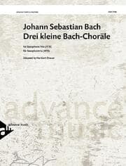 Cover von Drei kleine Bach-Choräle