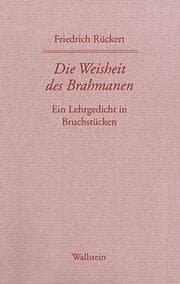 Cover von Die Weisheit des Brahmanen