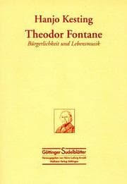 Cover von Theodor Fontane: Bürgerlichkeit und Lebensmusik
