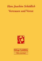 Cover von Vertrauen und Verrat