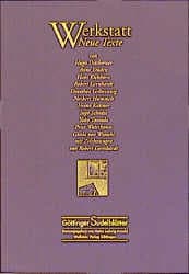 Cover von Werkstatt