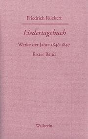 Cover von Liedertagebuch I/II