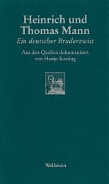 Cover von Heinrich Mann und Thomas Mann