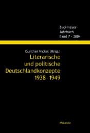 Cover von Literarische und politische Deutschlandkonzepte 1938-1949