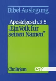 Cover von Ein Volk für seinen Namen