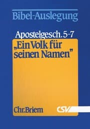 Cover von Ein Volk für seinen Namen