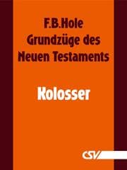 Cover von Grundzüge des Neuen Testaments - Kolosser