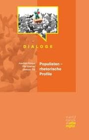 Cover von Populisten - rhetorische Profile