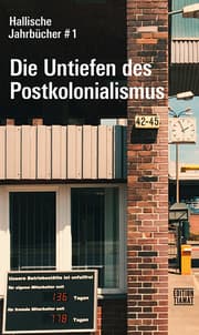 Cover von Die Untiefen des Postkolonialismus - Hallische Jahrbücher 1