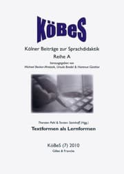 Cover von Textformen als Lernformen