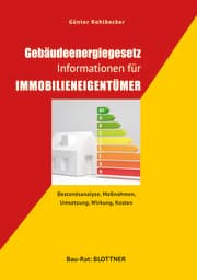 Cover von Gebäudeenergiegesetz: Informationen für Immobilieneigentümer