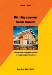 Cover von Richtig sparen beim Bauen