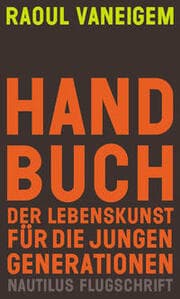 Cover von Handbuch der Lebenskunst für die jungen Generationen