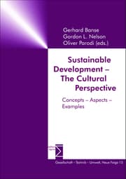 Cover von Sustainable Development - The Cultural Perspective