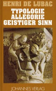 Cover von Typologie - Allegorie - Geistiger Sinn
