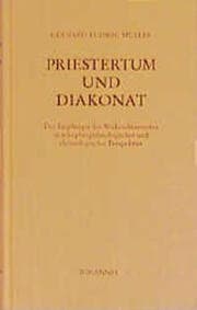 Cover von Priestertum und Diakonat